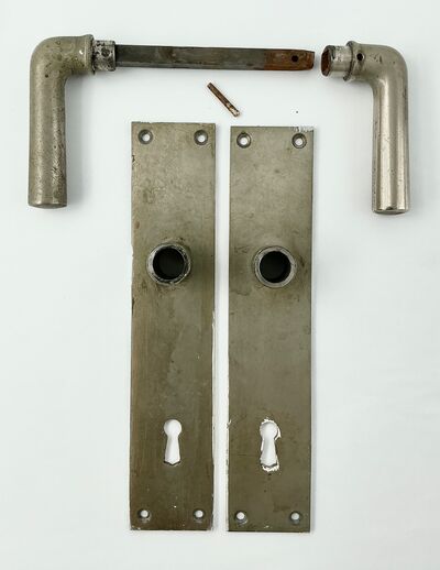 Funkisgreb i hvidbronze - 35 mm.