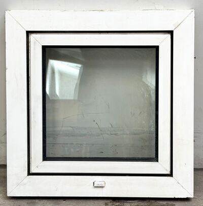 Plast sidehængt/kip termovindue 59x59 cm