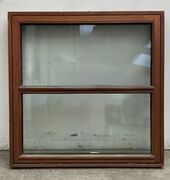 Energivindue i mahogni