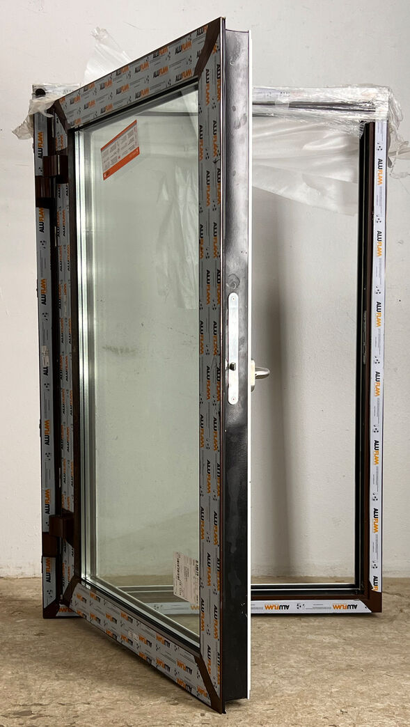 Brandvindue Aluflame med 3-lagsglas