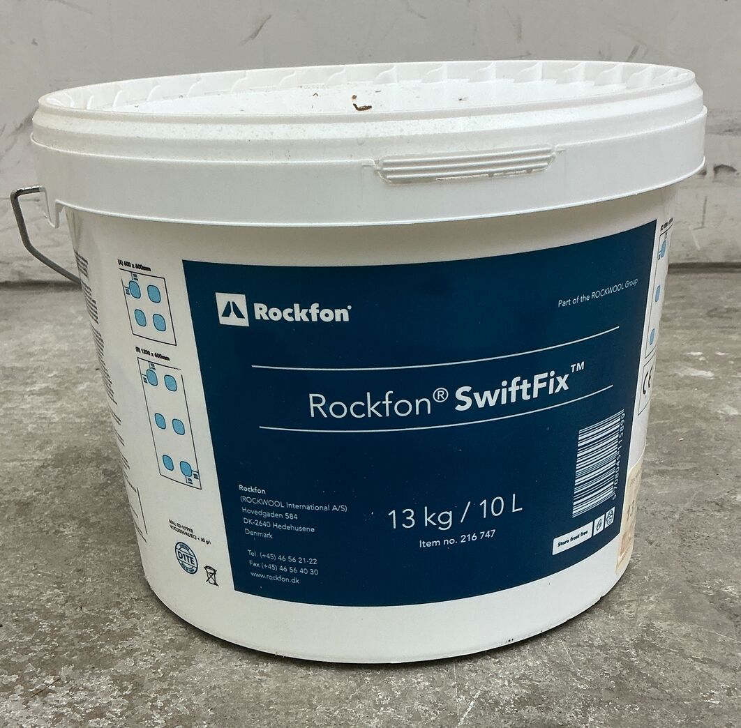 1 sp. Rockfon Swiftfix Lim 13kg/10L