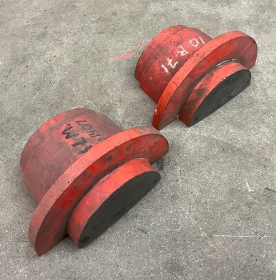 Støbeform fra Holbæk Jernstøberi