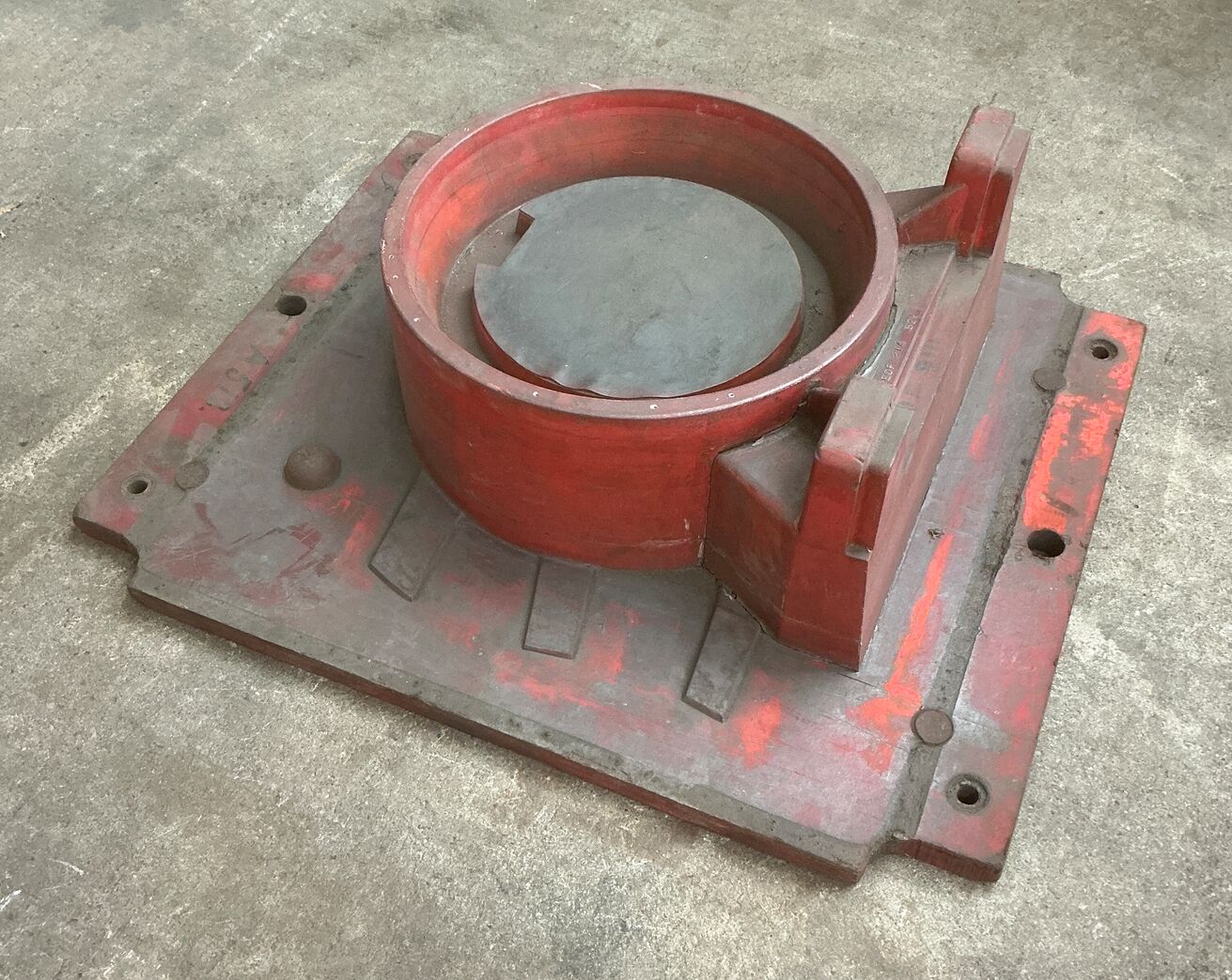 Støbeform fra Holbæk Jernstøberi