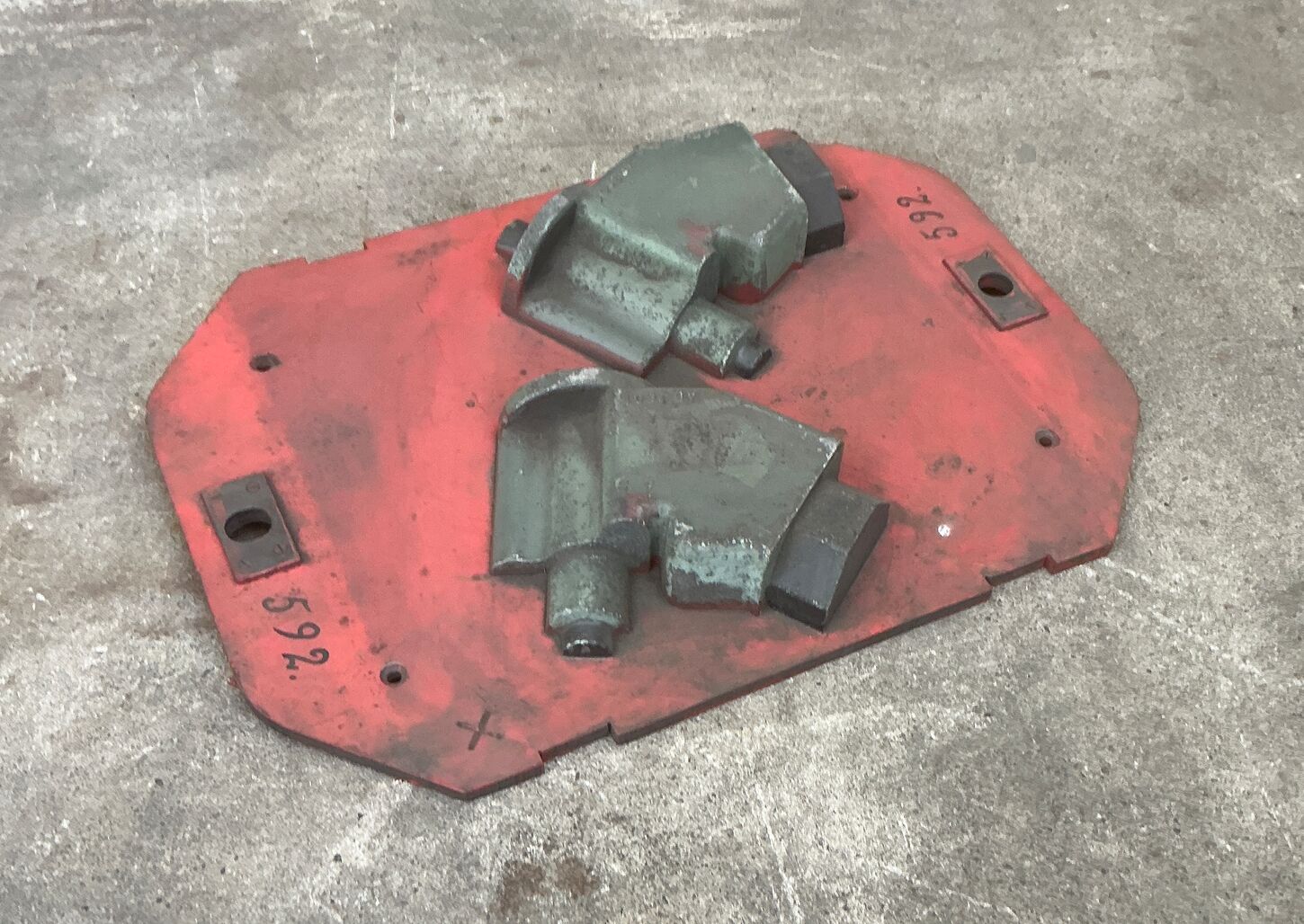 Støbeform fra Holbæk Jernstøberi