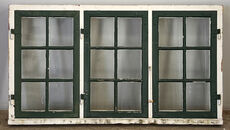 Sprossevindue med forsats