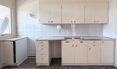 Komplet 60'er køkken, malet