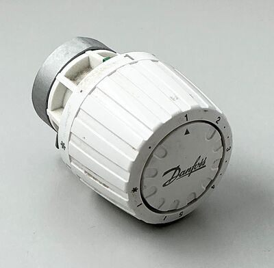 Danfoss termostatventil Ø34 mm - brugt