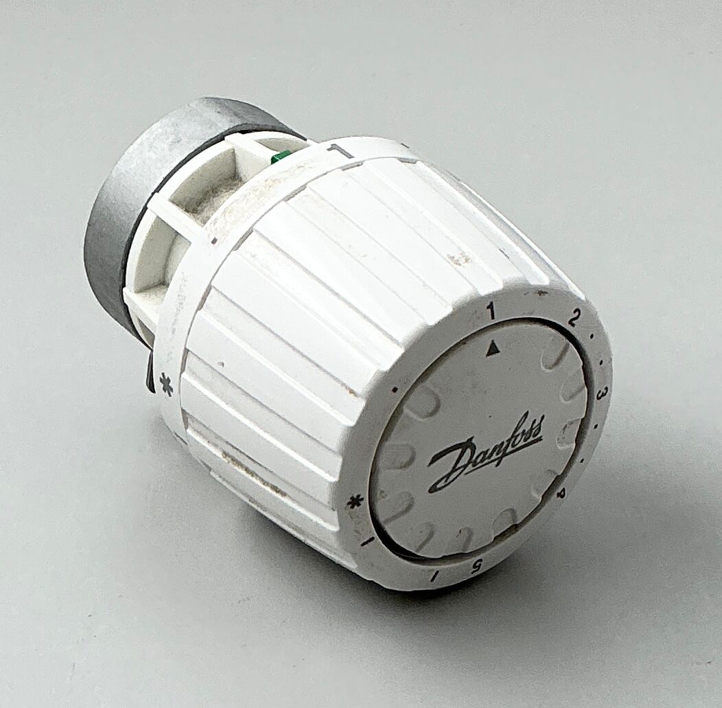 Danfoss termostatventil Ø34 mm - brugt