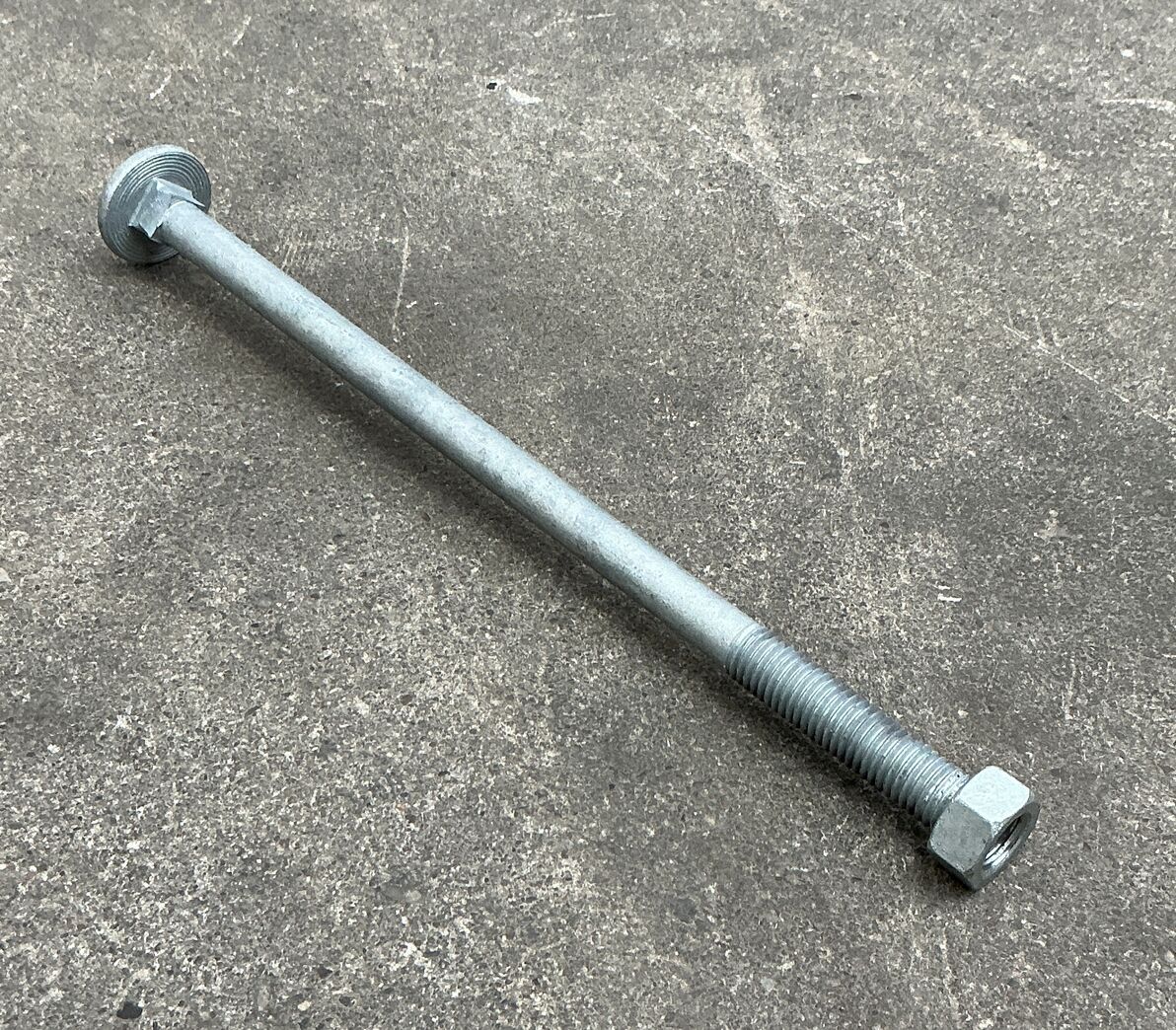 25 stk. Varmforzinkede bræddebolte M12-240mm