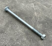 25 stk. Varmforzinkede bræddebolte M12-240mm
