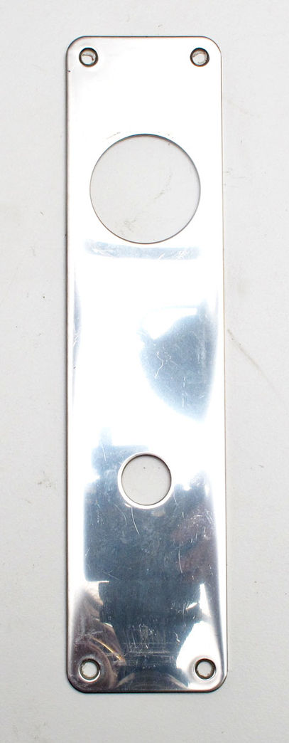 Ruko 4009-3030 dækskilt i poleret stål - 2 mm.