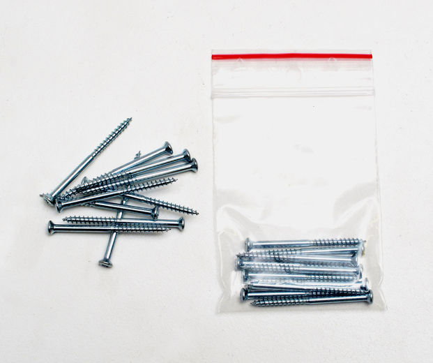 Afbryderskruer - 10 stk. 2,6x30 mm <br>lige kærv Afbryderskruer - 10 stk. 2,6x30 mm <br>lige kærv