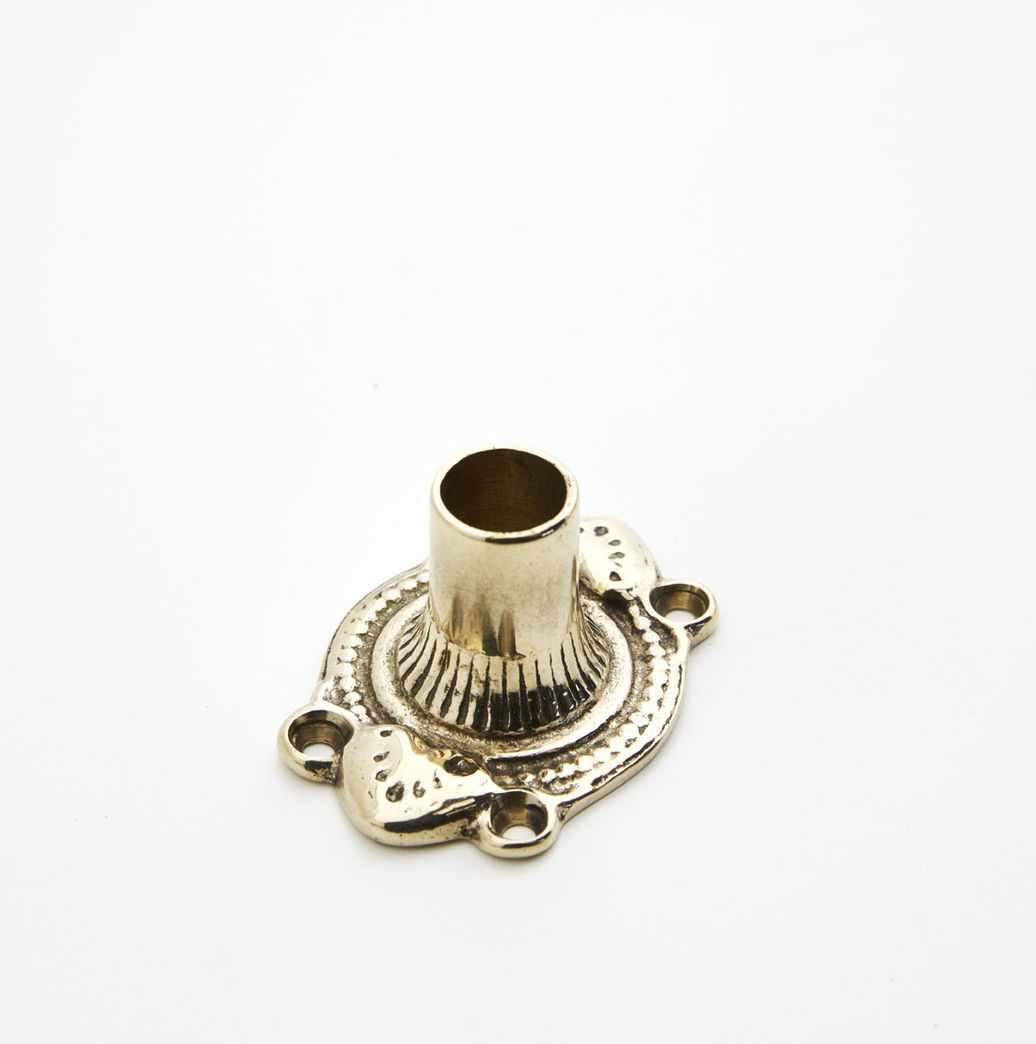 Messinghals - ornamenteret - sæt