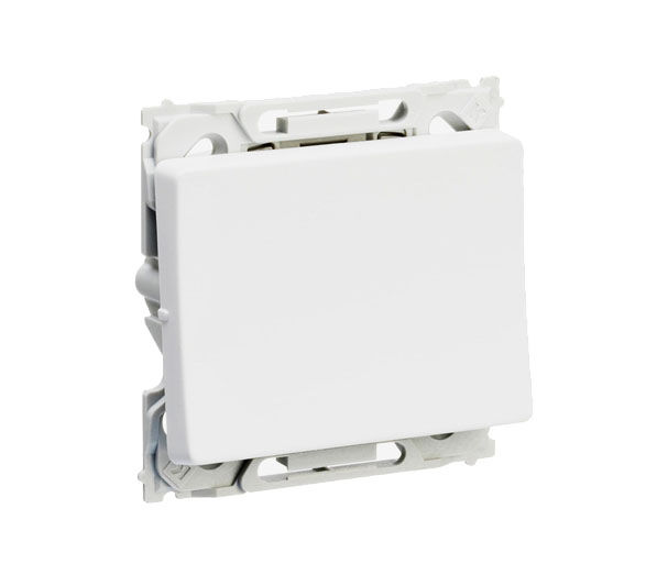 LK OPUS 66 1pol afbryder, L-grå