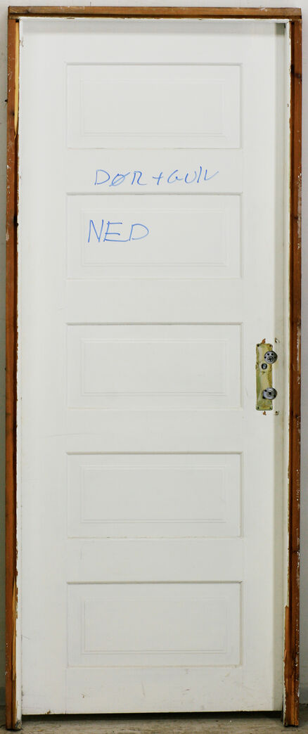 Fyldningsdør med karm