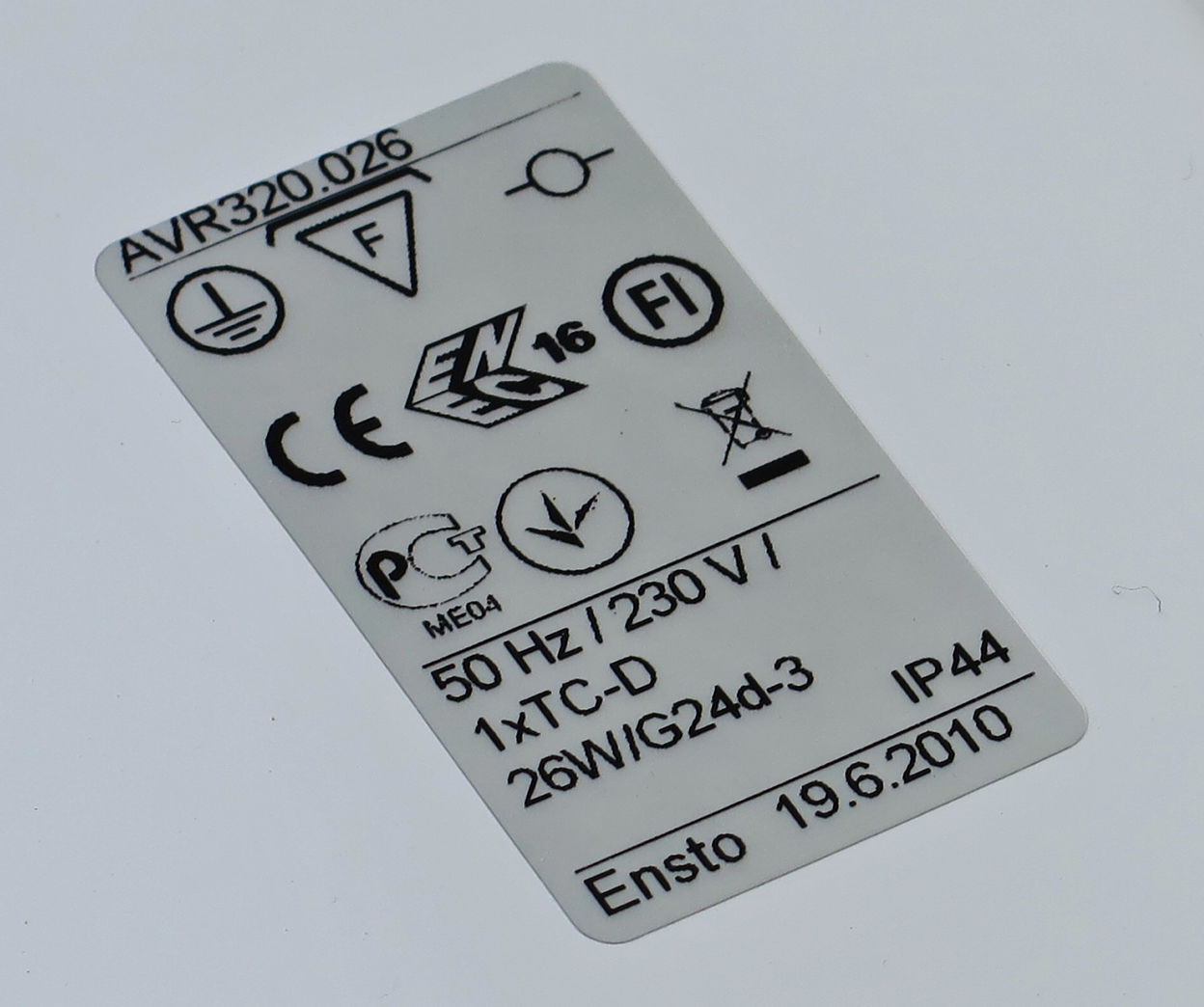 Loft/væglampe<br> Ø 32 cm - 26W