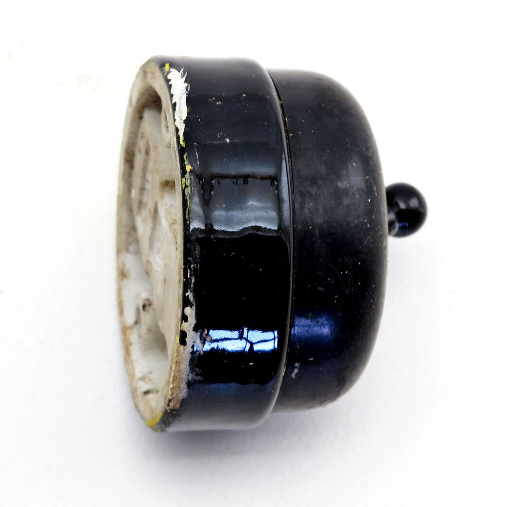 LK afbryder 1-pol (sort)