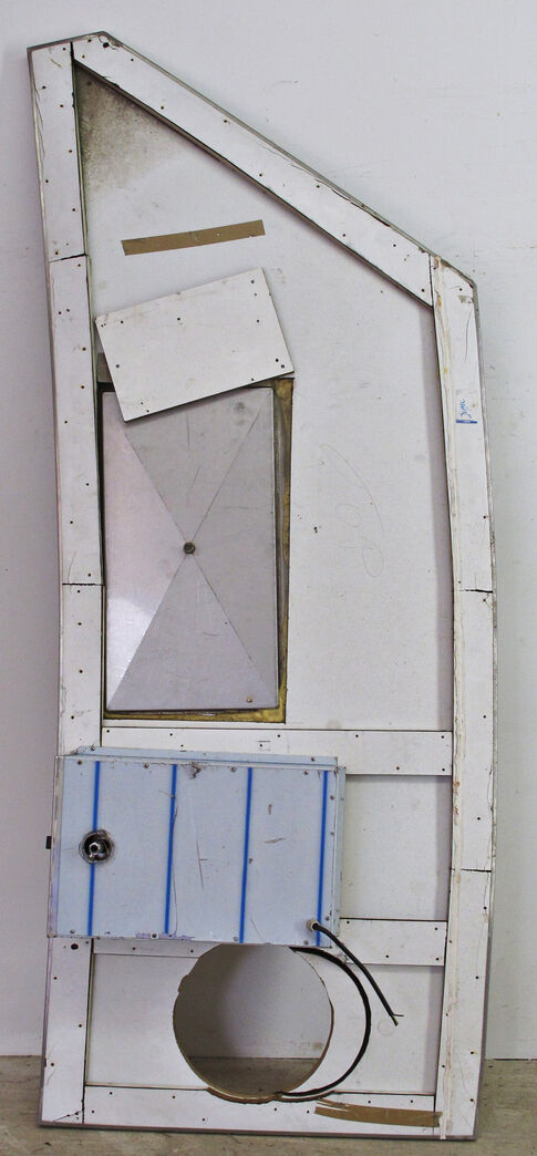 Krum stålbordplade med kogekar