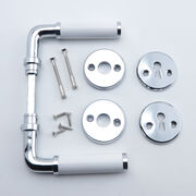 Funkisgreb - hvid plast