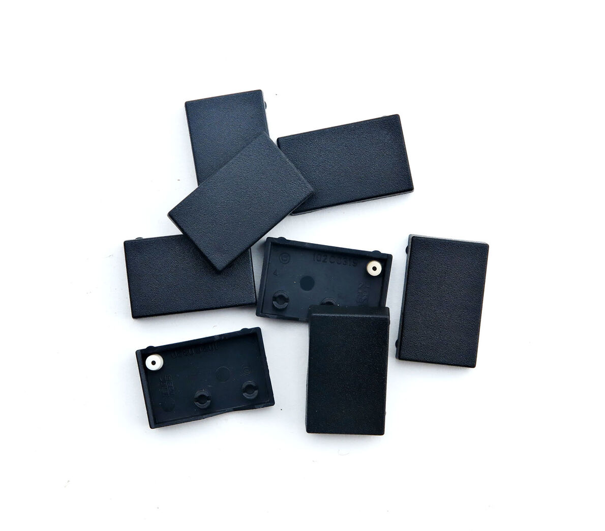 NES tangent til dobb. stikkontakt - sort