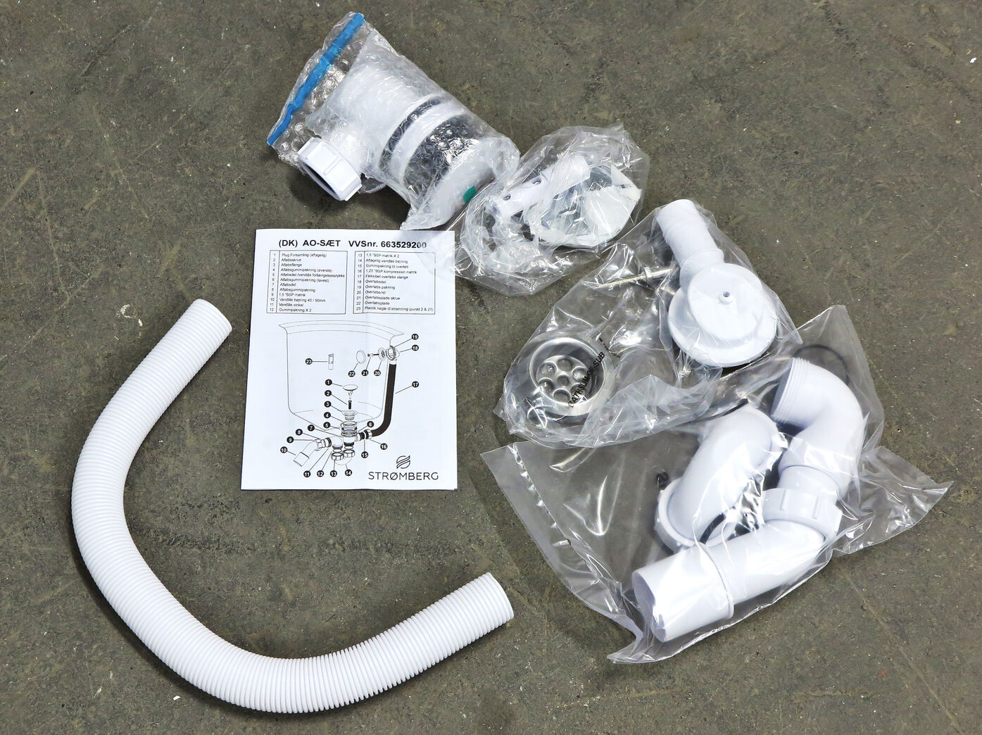 Siddebadekar fra Strømberg