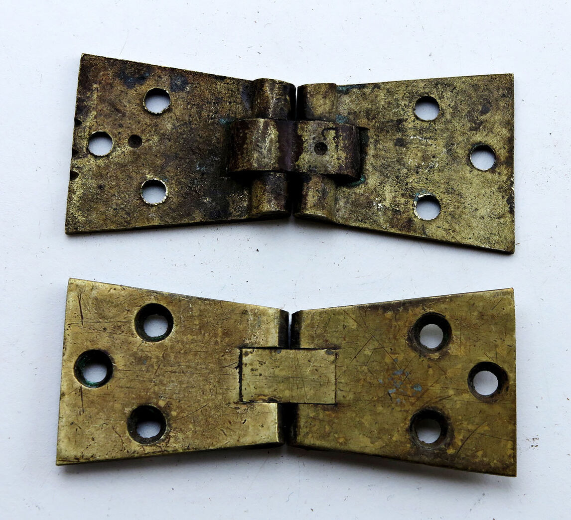 Messinghængsler - sæt