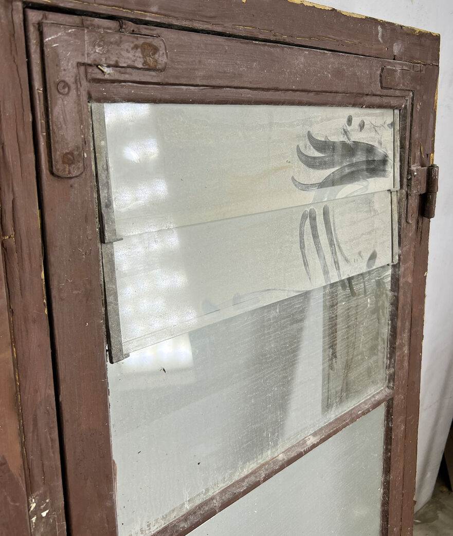 Enkeltlagsglasvindue med forsatsvindue