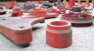 Vægdekoration fra Holbæk Jernstøberi - Lille