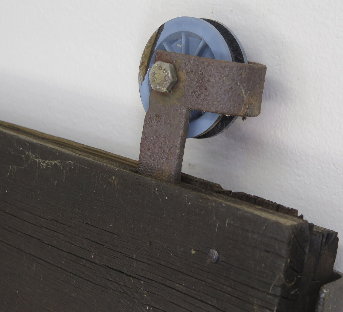 Skydeport uden skinne Skydeport uden skinne