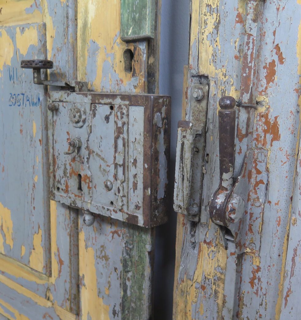 Dobbeltdør uden karm