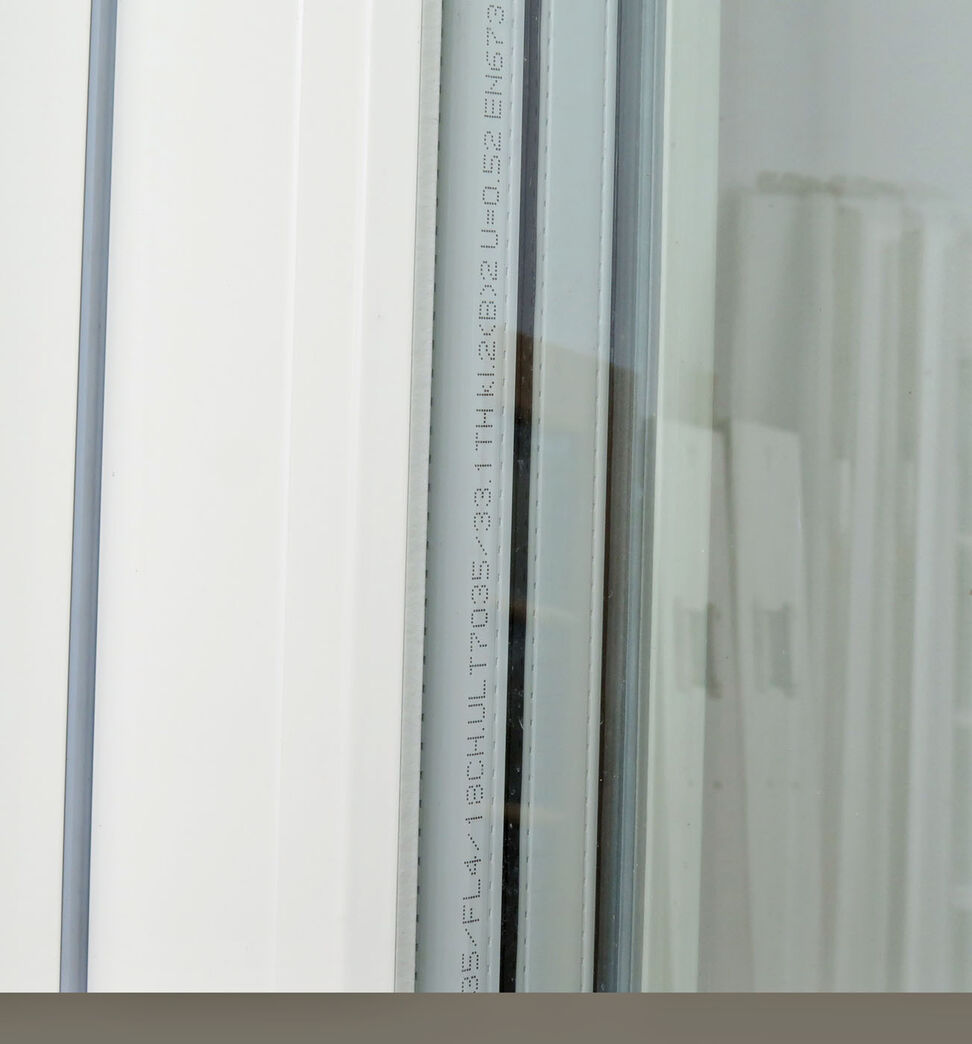 Smal terrassedør med energiglas