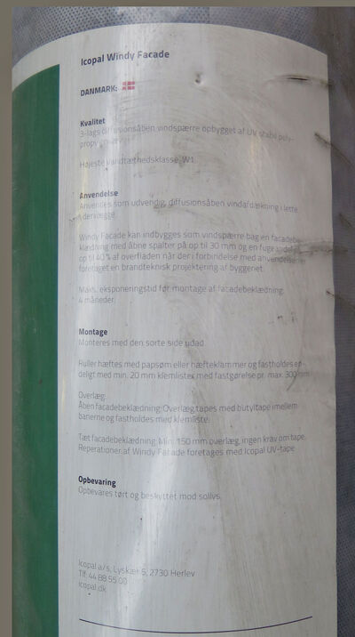 Icopal Windy Facade vindspærre 3x50m