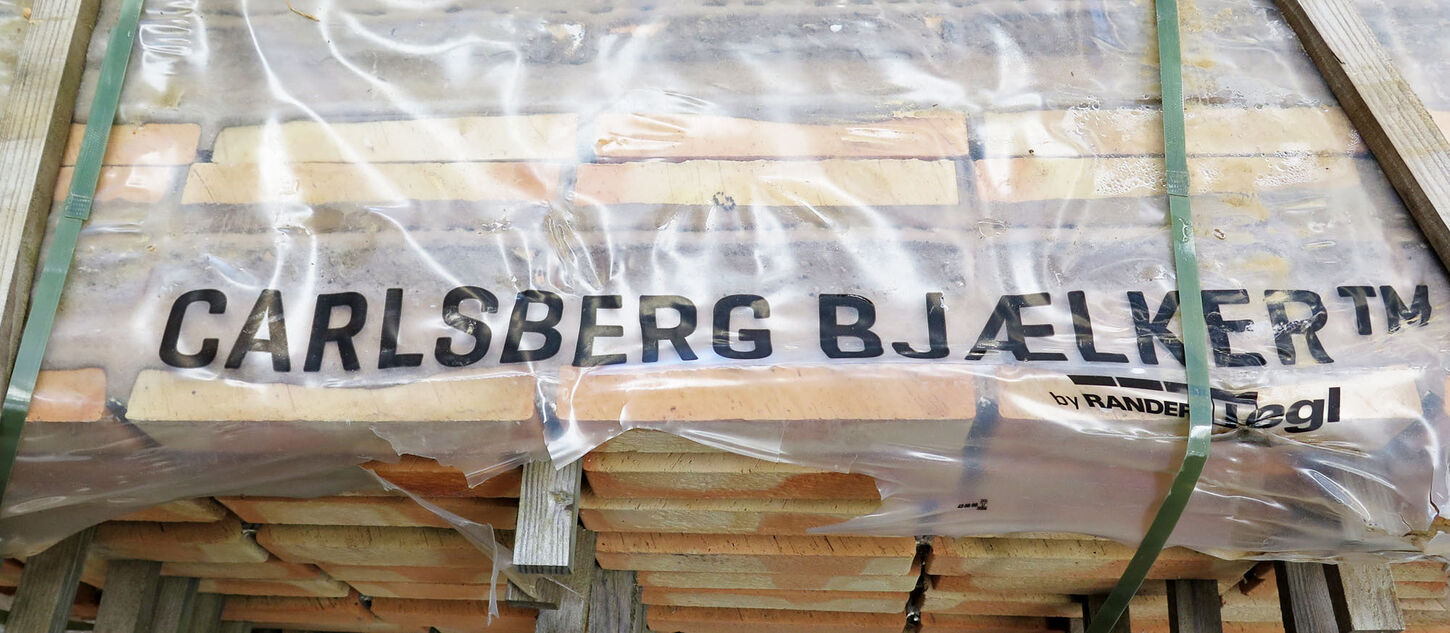 Ståltegl Carlsberg bjælken 6 sten Ståltegl Carlsberg bjælken 6 sten