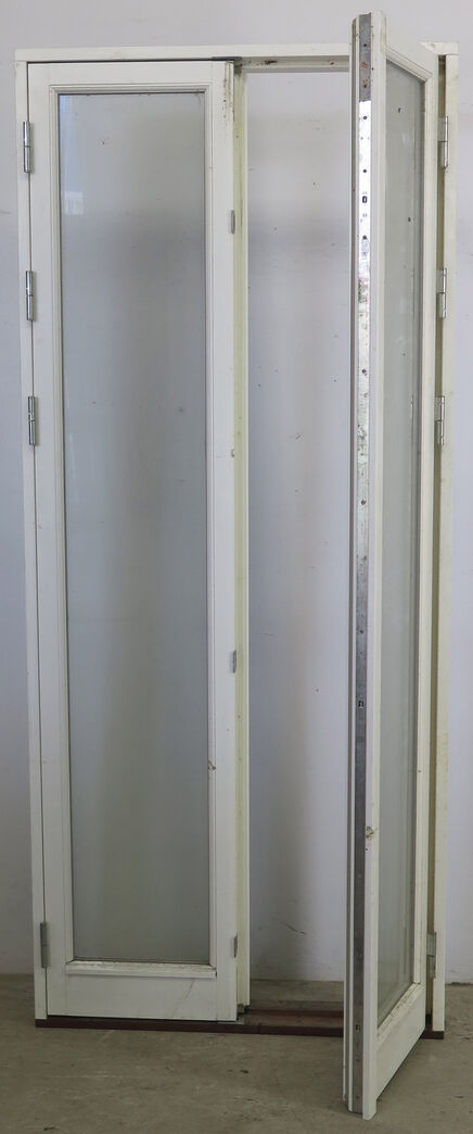 Dobbelt terrassedør med karm