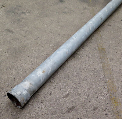 Nedløbsrør i galvaniseret stål