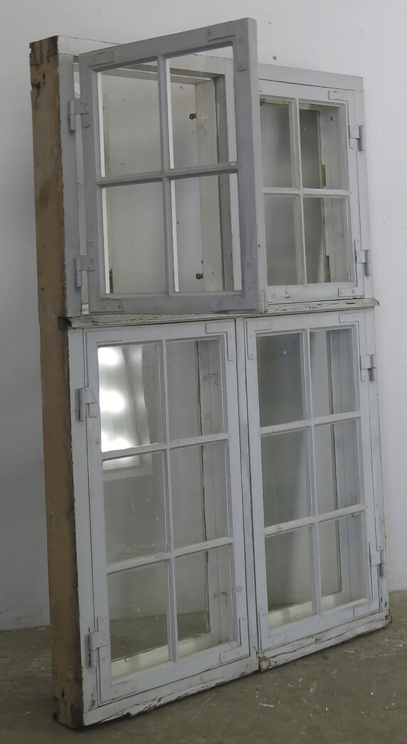 Sprossevindue med forsats