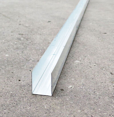 Fermacell stålskinne Bredde: 50 mm, Længde: 4000 mm