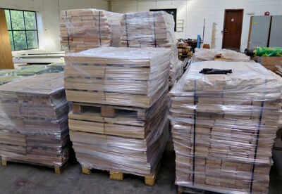 2. sortering - Egetræsstave 32x32x500