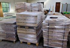 2. sortering - Egetræsstave 32x32x500