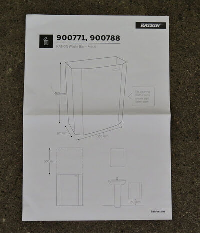 Skraldespand fra Katrin 25 ltr
