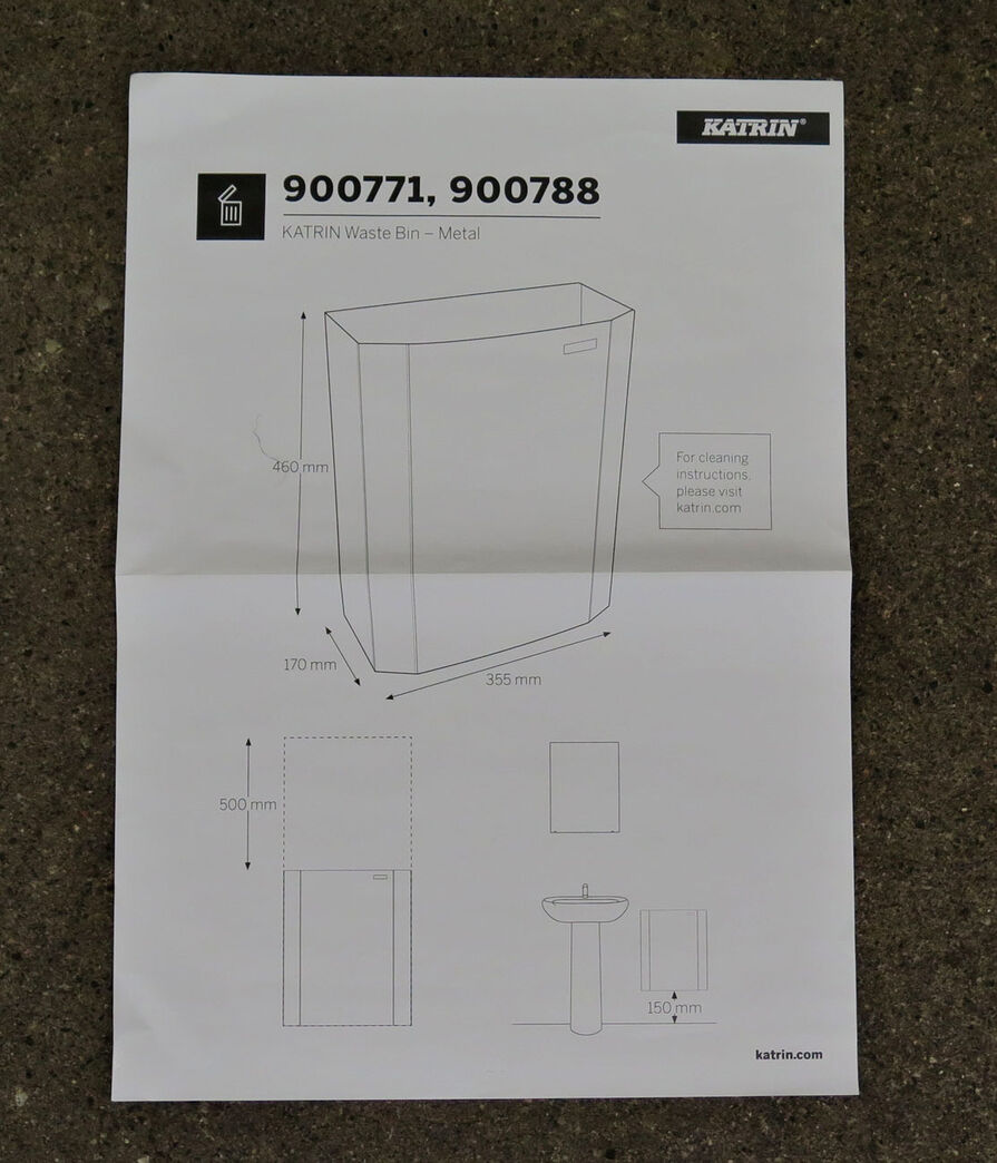 Skraldespand fra Katrin 25 ltr