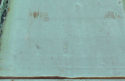 Irret kobberplade 56 x 95 cm