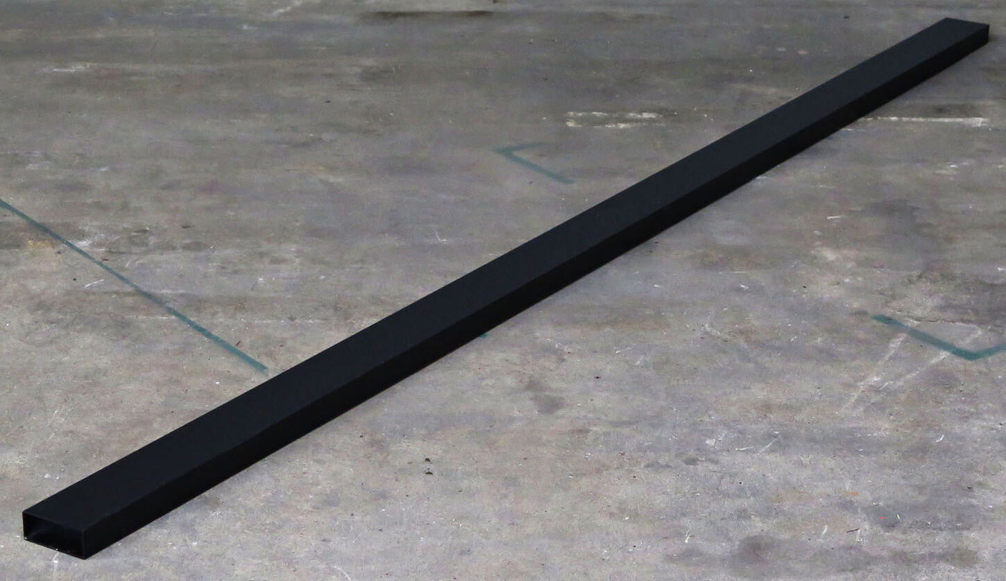 Aluprofil rektangulært 2,5x40x100mm 2870mm lang