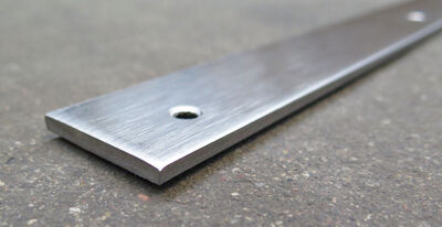 Bundstykke - Stål - rustfrit, 830mm