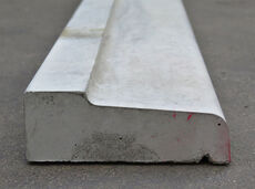 Sålbænk i beton - Grå - 130 cm