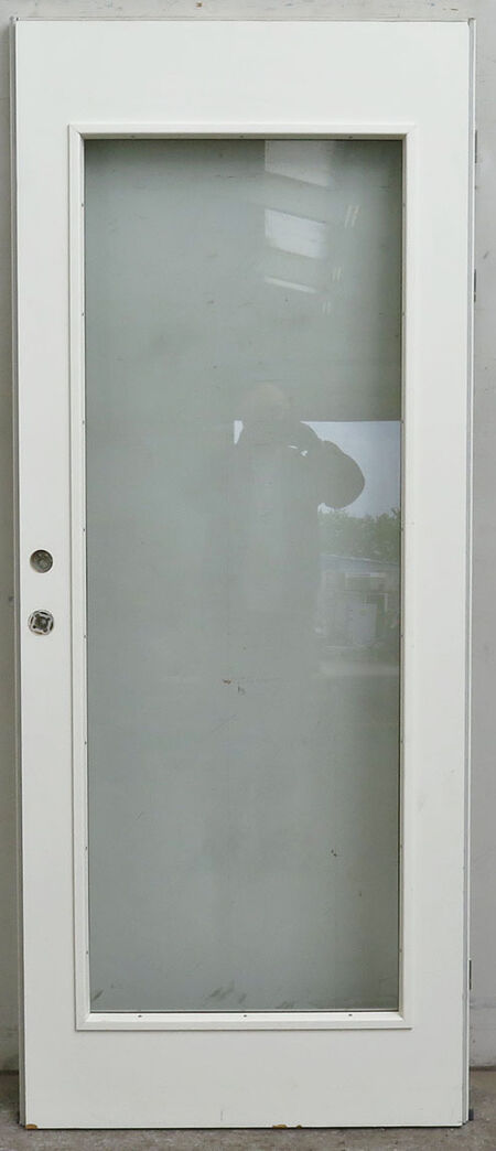 Lyddør dB35 med glas uden karm