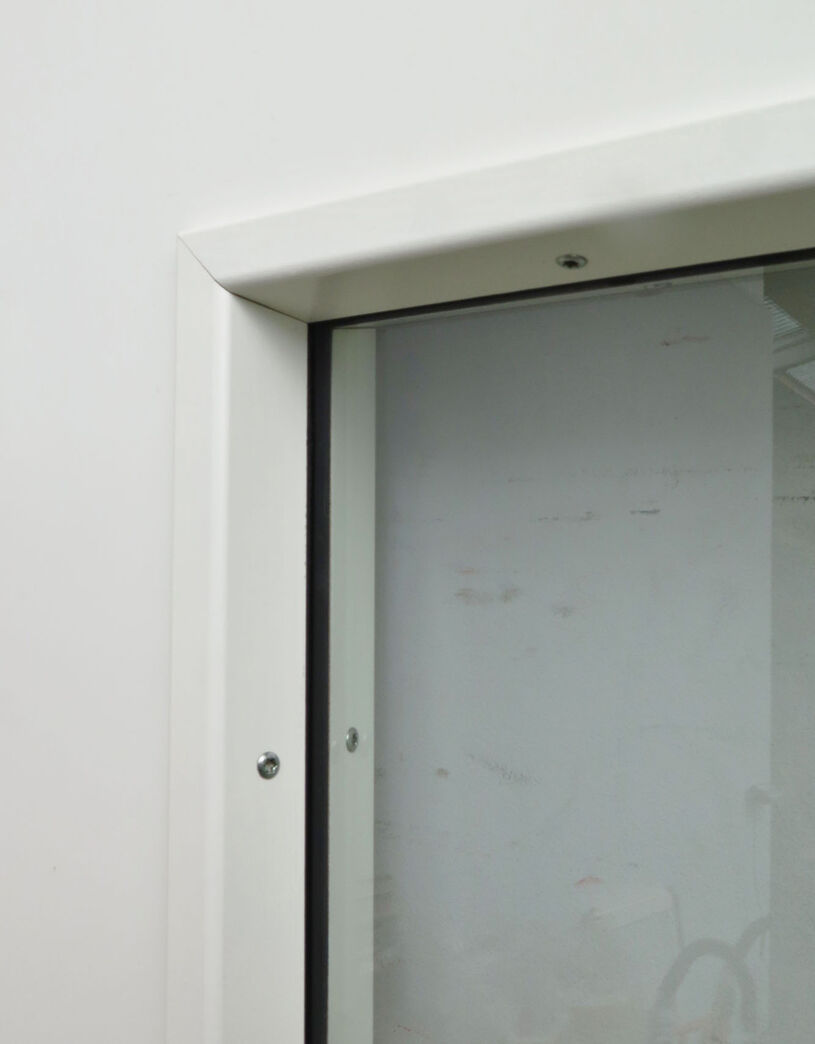 Lyddør dB35 med glas uden karm