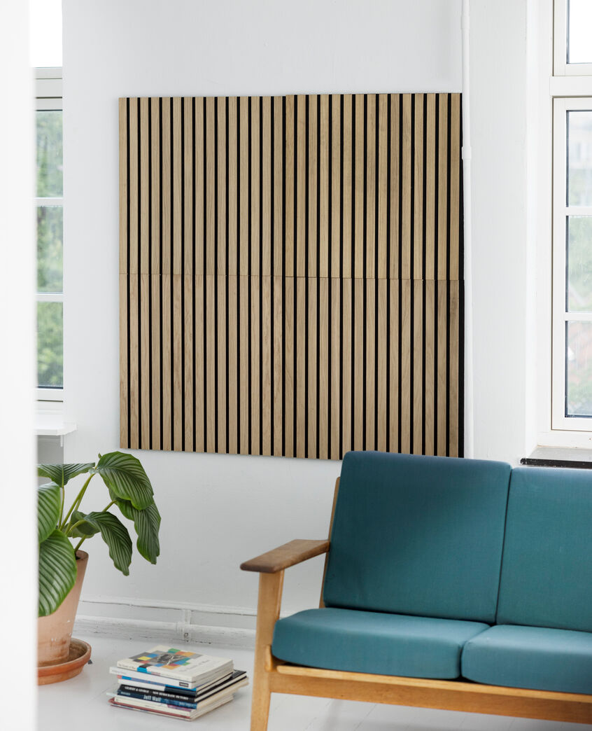 Akustikpanel Eg olie/natur - restparti