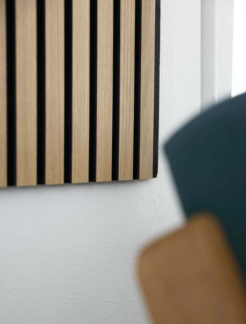 Akustikpanel Eg olie/sort - restparti