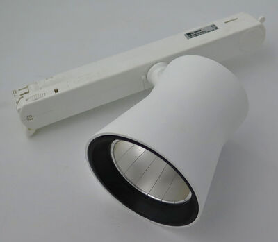 Glamox spotlampe til skinne - Hvid